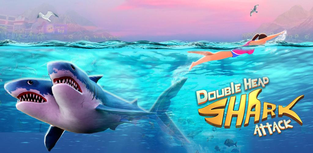 Background لعبة Double Head Shark Attack: طور الـPVP والمهمات البحرية – أحدث إصدار 