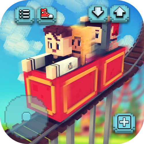 Background تحميل Theme Park Craft APK آخر إصدار – بناء وركوب المتنزهات الترفيهية 