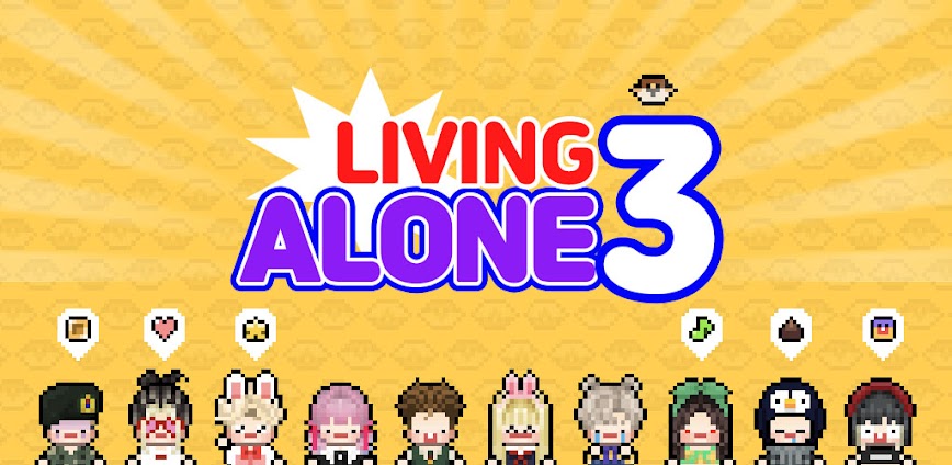 Background تحميل LivingAlone3 Mod APK 1.0.41 [شراء مجاني] للأندرويد 