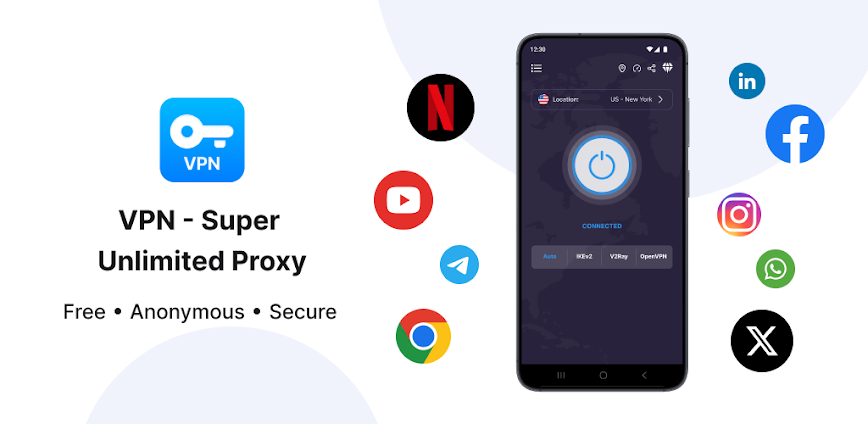 Background تحميل VPN – Super Unlimited Proxy بدون قيود وبسرعة عالية 