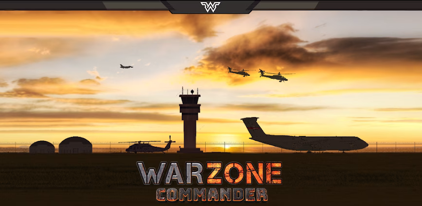 Background Warzone Commander إصدار معدل – سيطر على المعركة بموارد غير محدودة! 