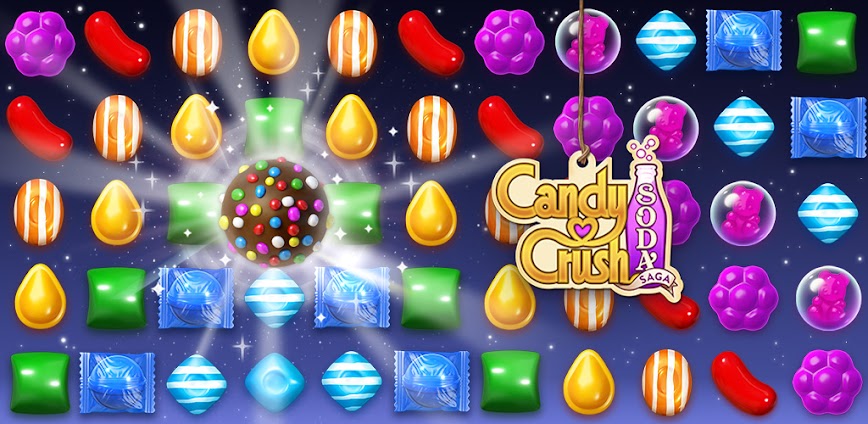 Background تحميل Candy Crush Soda Saga آخر إصدار للأندرويد – لعبة الألغاز والمغامرات الشهيرة مجانًا 