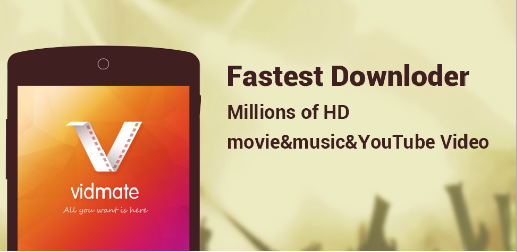 Background تحميل VidMate أحدث إصدار – تطبيق تحميل الفيديوهات بسرعة عالية ومجاني 
