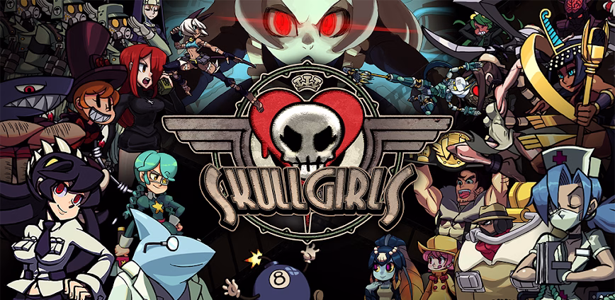 Background اتقن فن القتال: اكتشف لعبة Skullgirls MOD APK بمال وجواهر لا نهائية! 