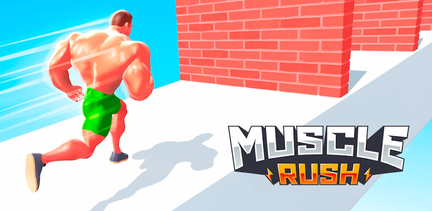 Background Muscle Rush Mod APK 1.2.37: كن الأقوى بأموال لا تنتهي 