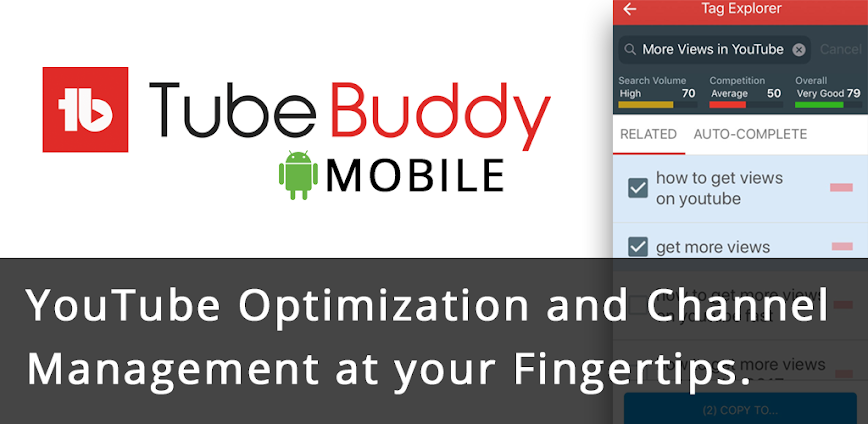 Background تحميل TubeBuddy Pro Mod APK: أداة صانعي المحتوى على يوتيوب (بريميوم مفتوح) 