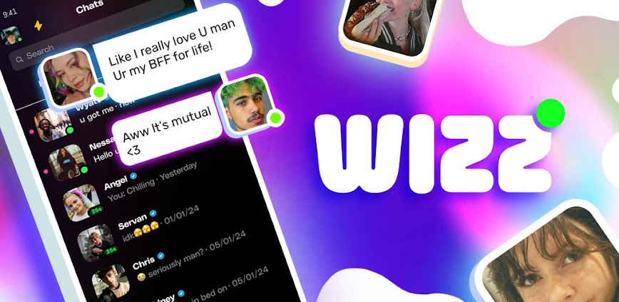 Background تحميل Wizz Mod APK 7.6.1: توسيع دائرة أصدقائك بدون حدود (بريميوم مفتوح) 